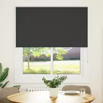Roletas Blackout Juoda 135x130 cm Audinio plotis 131,6 cm