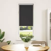 Roletas Blackout Juoda 50x150 cm Audinio plotis 45,7 cm