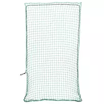Priekabos tinklas su elastine virve, žalias, 4,5x2,5m, PP