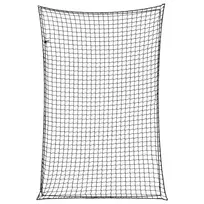 Priekabos tinklas su elastine virve, juodas, 3x2m, PP