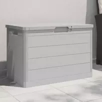 Lauko dėžė pagalvėlėms, pilka, 77,5x44,5x53cm, PP