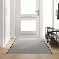 Durų kilimėlis Pilka ir juoda 120 x 300 cm 100% poliamidas