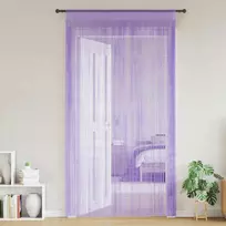 Virvelinės užuolaidos, 2vnt., 140x250cm, violetinės spalvos