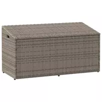 Sodo daiktadėžė, pilka, 110x50x58cm, polirotangas