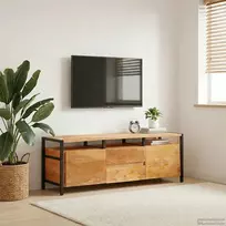 Saugojimo spintos Ruda 110 x 30 x 40 cm Kietas mango medis