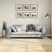 Kilimas HUARTE, kreminės spalvos, 140x200 cm, trumpi šereliai