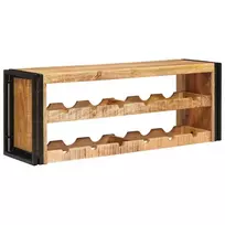 Vyno stovas Ruda 100 x 45 x 33 cm Kietas Rupus Mangų Medis