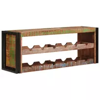 Vyno stovas Ruda 120 x 45 x 33 cm Kieta atnaujinta mediena