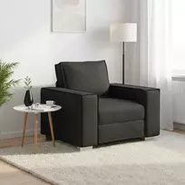 Sofa Kėdė Juodas 100 cm Dirbtinė oda