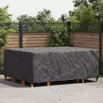 Baldų uždangalas Paprastas Juoda 250 x 210 x 70 cm 600D