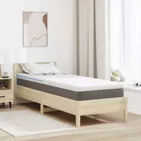Čiužinio papildymas Balta 80 x 200 cm Žakardinis audinys
