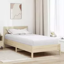 Čiužinys Baltas 90 x 200 cm Kišeninė spyruoklė