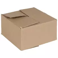 Sulankstoma dėžė 50 pcs Natūrali 15 x 15 x 8 cm Kartonas