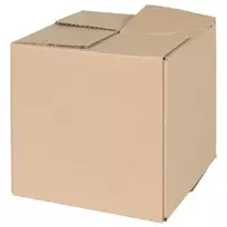 Sulankstoma dėžė 50 pcs Natūrali 20 x 20 x 20 cm Kartonas