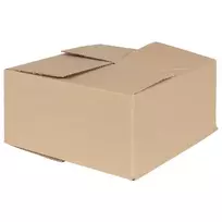 Sulankstoma dėžė 50 pcs Natūrali 30 x 30 x 15 cm Kartonas