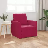 Sofa lova Vyno raudona 74 x 77 x 81 cm Aksomas