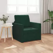 Sofa lova Tamsiai žalia 74 x 77 x 81 cm Aksomas