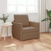 Sofa lova 60cm Kapučino Dirbtinė Oda