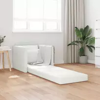 Sofa lova 60cm Balta Dirbtinė Oda