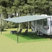 Palapinės kilimas, šviesiai žalios spalvos, 400x600cm, HDPE