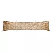 Kamufliažinis tinklas su krepšiu, smėlio spalvos, 706x140cm