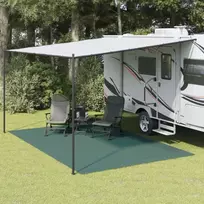 Palapinės kilimas, žalios spalvos, 5x3m