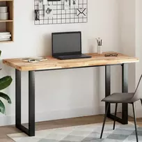 Stalviršis, 120x60x4cm, akacijos masyvas, stačiakampis