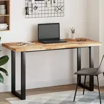 Stalviršis, 120x60x4cm, akacijos masyvas, stačiakampis