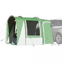 Automobilinė palapinė, žalia, keturvietė, atspari vandeniui
