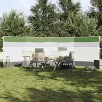 Camping Windbreak Green 510x153 cm Atsparus vandeniui