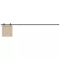 stumdomų spintelių durų komplektas 244 cm anglinis plienas