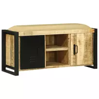 Sėdėjimo spintelė Ruda 100 x 35 x 50 cm Mango medienos masyvas