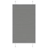 Plisuota žaliuze antracitas 75x150 cm audinio plotis 74,4 cm