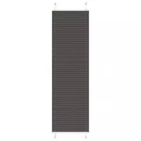 Plisuota žaliuze juoda 60x200 cm audinio plotis 59,4 cm
