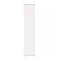 plisuota žaliuze balta 50x200 cm audinio plotis 49,4 cm