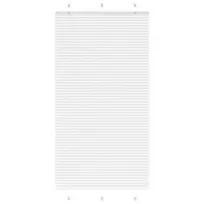 plisuota žaliuze balta 105x200 cm audinio plotis 104,4 cm