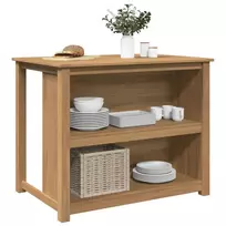 Virtuvės sala PANAMA, 112x77x90cm, pušies masyvas
