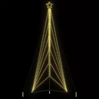 LED Kalėdų eglutė 861 LEDs Šilta Balta 478 cm