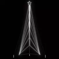 LED Kalėdų eglutė 861 LED Šalta Balta 478 cm