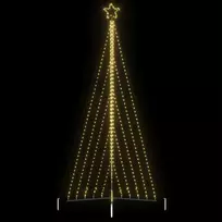 LED Kalėdų eglutė 570 LEDs Šilta Balta 399 cm