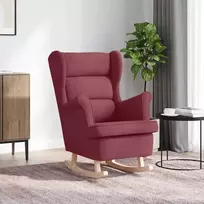 Supama kėdė Vyno raudona 74x90x102 cm Audinys