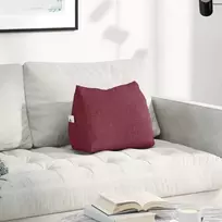 Apsaugos Pagalvė Vyno raudona 45 x 20 x 35 cm audinys
