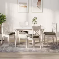 Sėdynių pagalvėlės 4 pcs Taupe 40 x 40 cm Mikropluošto audinys