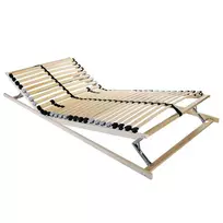 Lamelinis lovos pagrindas Ruda 140 x 190 cm Kietas bukas medis
