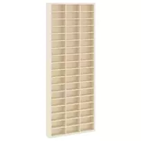 Sieninis vitrina Smėlio 30 x 4,5 x 75 cm Apdirbta mediena