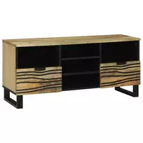 TV vienetai su stalčių Ruda 100 x 33 x 46 cm Apdirbta mediena