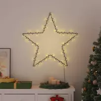 Kalėdiniai žibintai Star Silhouette 115 LED šiltai balta
