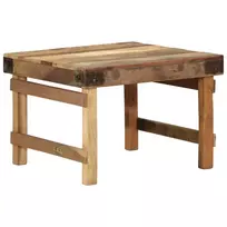 Kavos staliukas Ruda 60 x 55 x 40 cm Kietas atkurtas medis