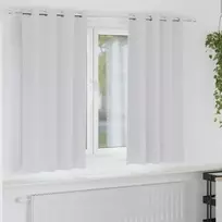 Užuolaidos su žiedais, blokuojančios šviesą 2 pcs