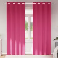 Užuolaidos su žiedais, blokuojančios šviesą 2 pcs